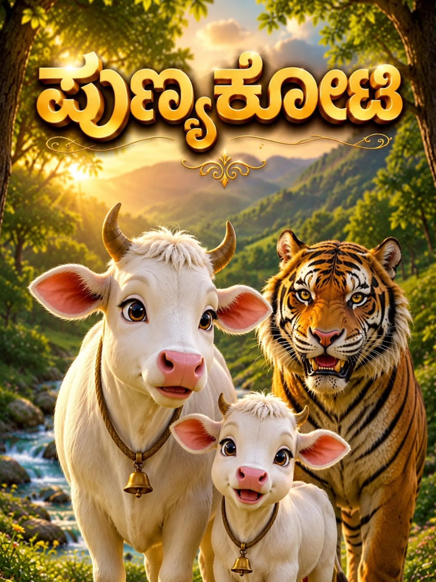 ಕೊಟ್ಟ ಮಾತು ಕಾಯ್ದ ಸತ್ಯವಂತ ಹಸು 'ಪುಣ್ಯಕೋಟಿ'...