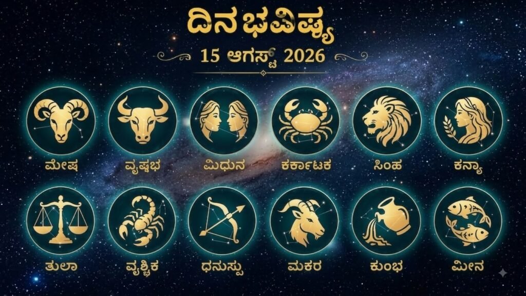 ದಿನಭವಿಷ್ಯ...