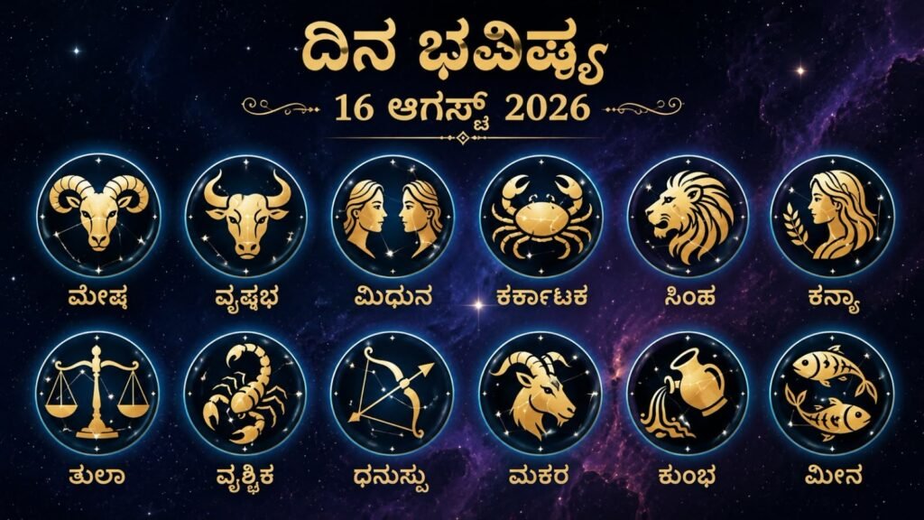 ದಿನಭವಿಷ್ಯ...