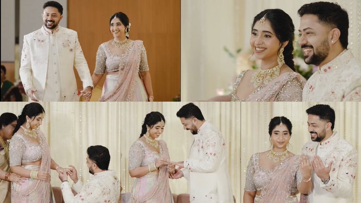 ಪ್ರೇಯಸಿ ನಮಿತಾ ಜೊತೆ ನಟ ಪ್ರಣಮ್ ದೇವರಾಜ್ ನಿಶ್ಚಿತಾರ್ಥ