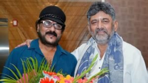 'ಕ್ರೇಜಿಸ್ಟಾರ್' ರವಿಚಂದ್ರನ್ ಮತ್ತು ಸಿಎಂ ಡಿಕೆ ಶಿವಕುಮಾರ್