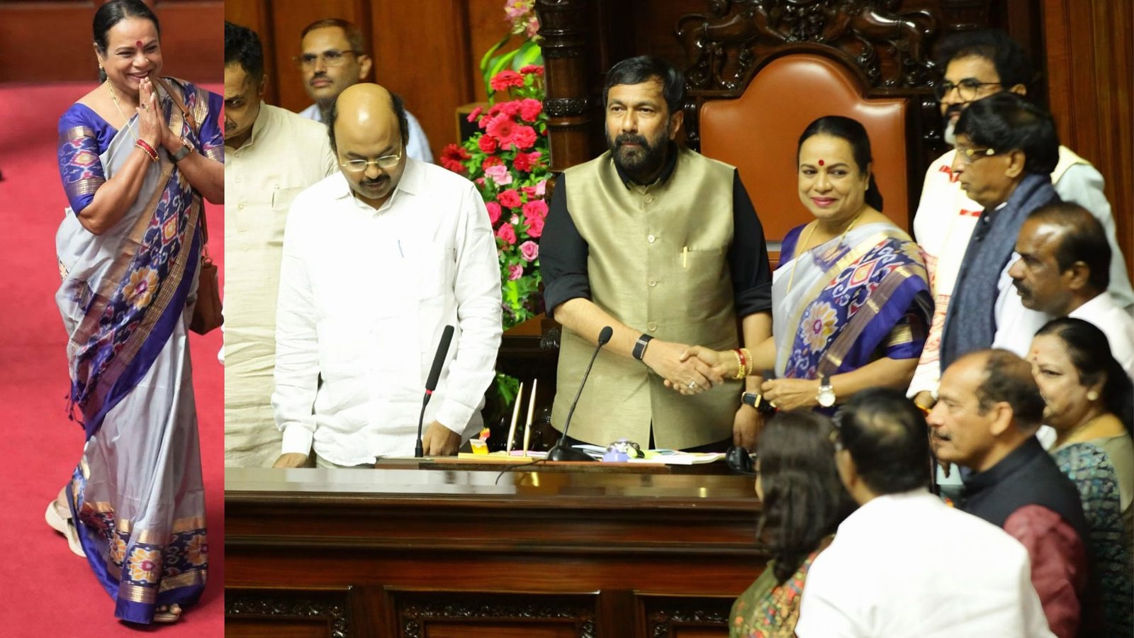 ವಿಧಾನ ಪರಿಷತ್ತಿನ ಉಪಸಭಾಪತಿಯಾಗಿ ನಟಿ ಉಮಾಶ್ರೀ ಅವಿರೋಧ ಆಯ್ಕೆ...