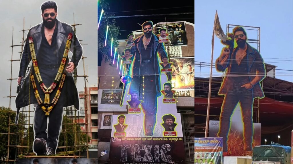 'ಟಾಕ್ಸಿಕ್' ಹಬ್ಬಕ್ಕೆ ಸಜ್ಜಾದ ಗಾಂಧಿನಗರ