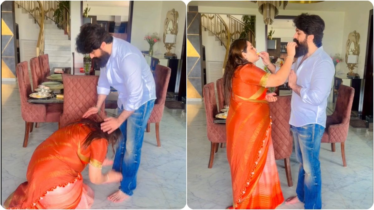 ಅಣ್ಣ ಯಶ್ಗೆ ರಾಖಿ ಕಟ್ಟಿದ ತಂಗಿ ನಂದಿನಿ