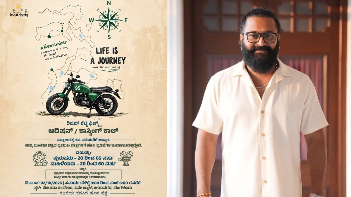 Rishab Shetty: Films Audition Call