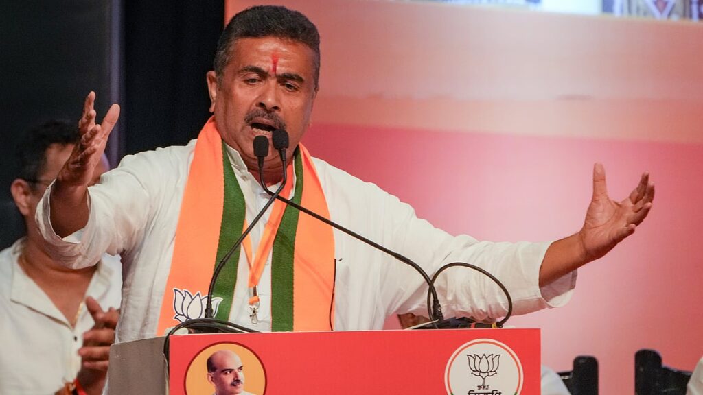 Image of West Bengal Suvendu adhikari