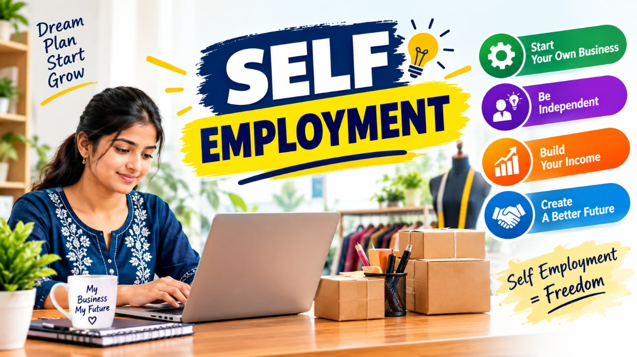 Self Employment: Government Financial Aid and Loans for Women