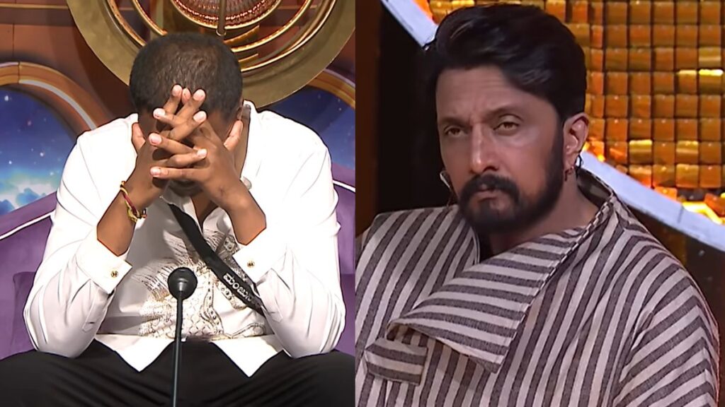 BBK 13: Manju Breaks Down Hearing Mother's Voice; Sudeep Warns Contestants