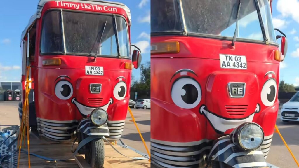 Indian Tuk-Tuk: Reaches UK After British Couple's 4,218 km India Drive