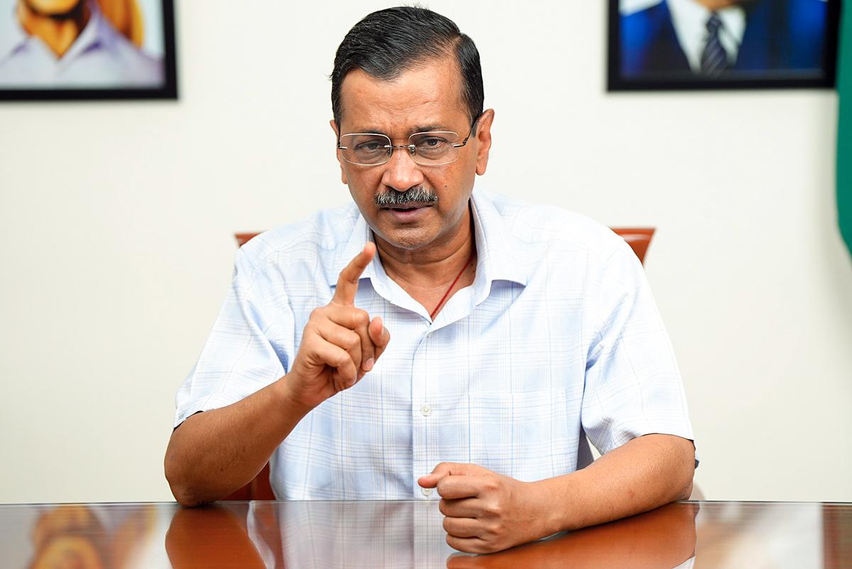 Image of Aravind Kejriwal about CJP