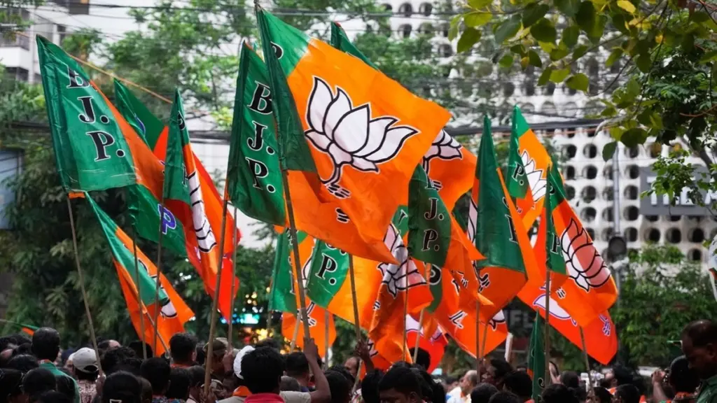 Image of Bjp flag