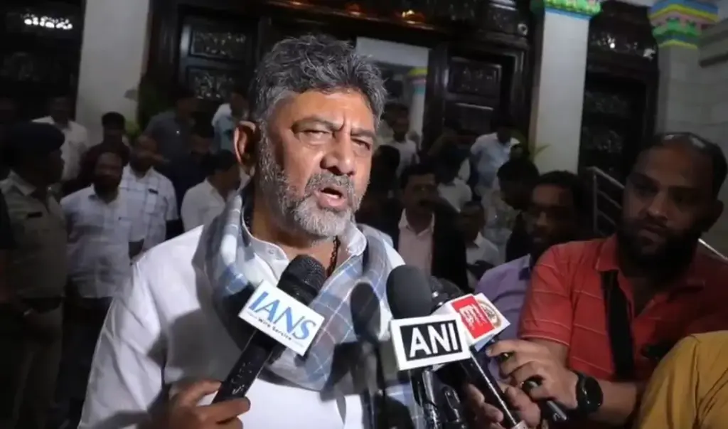 Image of DK Shivakumar
