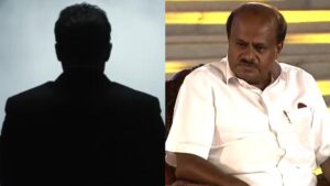 Image of HD Kumaraswamy about Sting operation