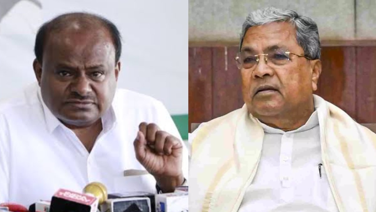 Image of HD Kumaraswamy about Sting operation