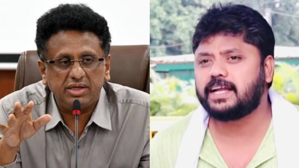 Image of Pradeep Eshwar with MC Sudhakar