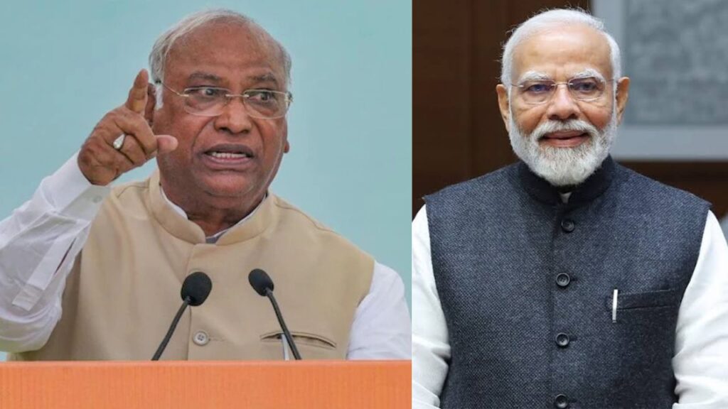 Mallikarjuna kharge against PM Modi