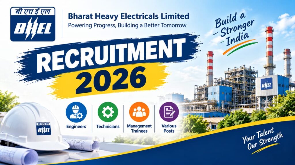 BHEL Recruitment 2026: Apply Online For 660 Artisan Grade 4 Posts